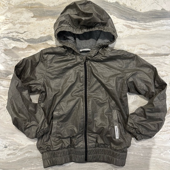 Dolce and Gabbana Boys Grey Raincoat - Size 5 - Picture 1 of 7